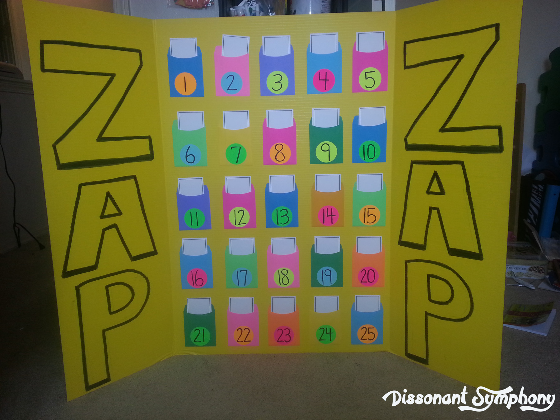 ZAP! Review Game  Dissonant Symphony